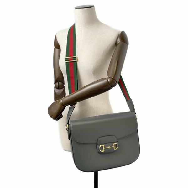 グッチ ショルダーバッグ ホースビット 1955 レザー 700457 GUCCI バッグ