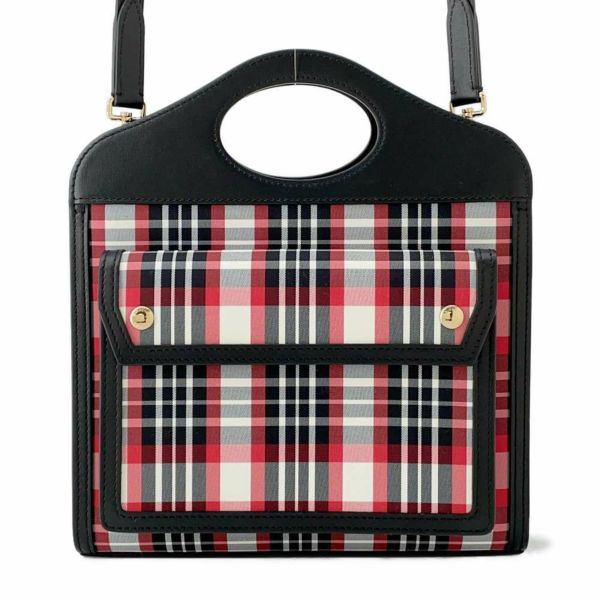 バーバリー ハンドバッグ ポケットバッグ レザー ナイロン 8035841 BURBERRY 2wayショルダーバッグ 黒 安心保証 | 中古・新品 ブランド販売ギャラリーレア公式通販