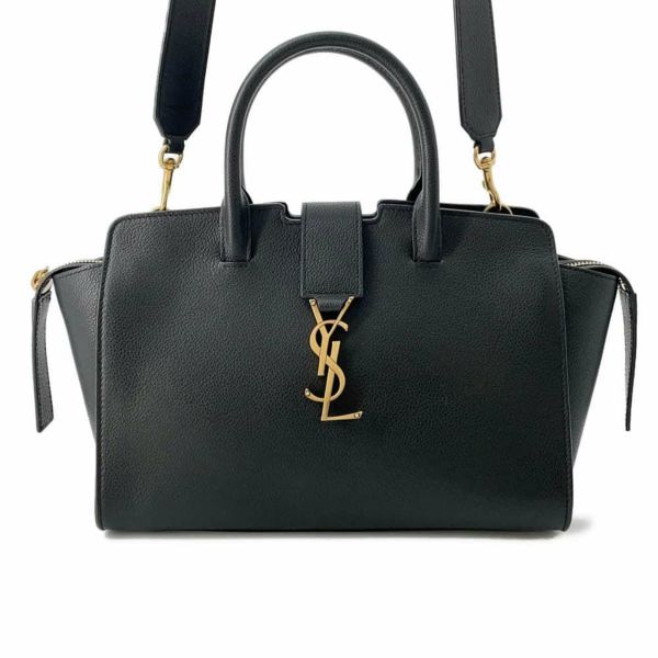 サンローランパリ ハンドバッグ ベイビーダウンタウンカバス 635346 SAINT LAURENT PARIS バッグ 黒