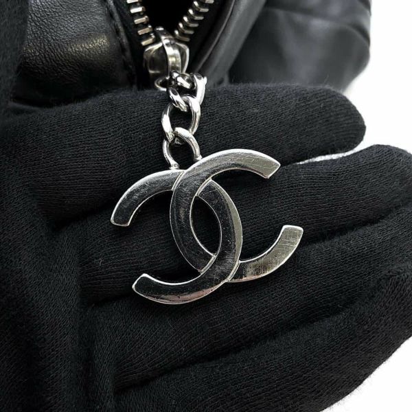 シャネル チェーンショルダーバッグ ラグジュアリーライン ココマーク レザーA31405 CHANEL バッグ黒