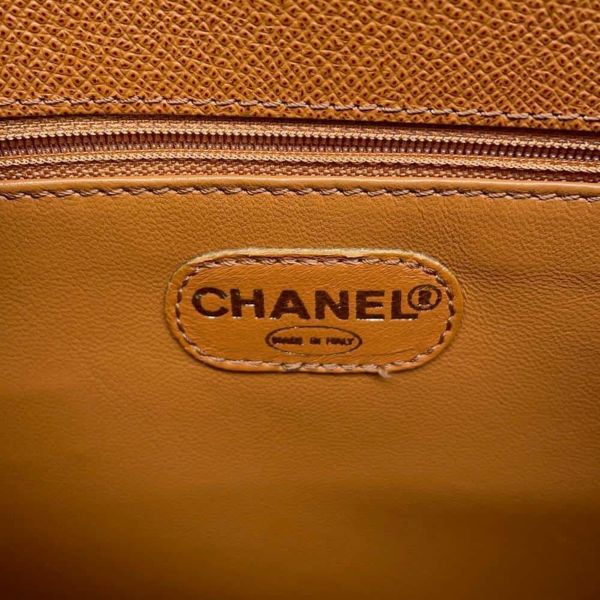 シャネル ショルダーバッグ 刺繍ロゴ キャビアスキン CHANEL バッグ