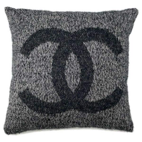 シャネル クッション ココマーク カシミヤ シルク CHANEL インテリア 黒 安心保証 | 中古・新品ブランド販売ギャラリーレア公式通販