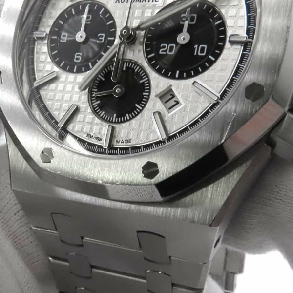 オーデマピゲ ロイヤルオーク クロノグラフ 26331ST.OO.1220ST.03 AUDEMARS PIGUET 腕時計 AP シルバー文字盤