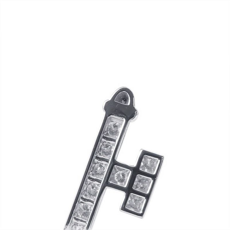 ティファニー ネックレス ペタル キー ペンダント ダイヤモンド Pt950プラチナ GRP02521 Tiffany&Co. ジュエリー