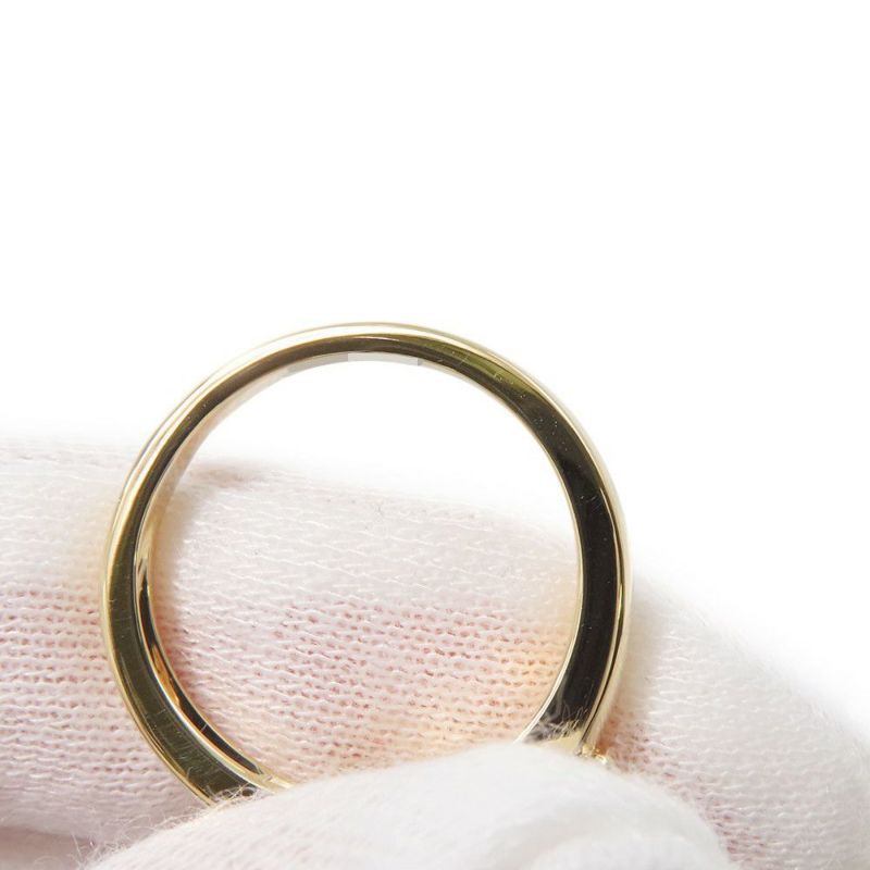 ヴァンクリーフ＆アーペル リング ヴィンテージ アルハンブラ リング ダイヤモンド 12P 計0.48ct K18YG サイズ52 VCARO26M00