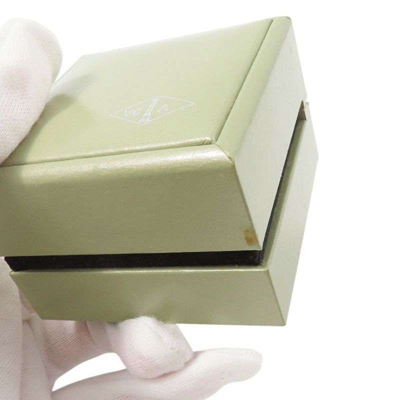 ヴァンクリーフ＆アーペル リング ヴィンテージ アルハンブラ リング ダイヤモンド 12P 計0.48ct K18YG サイズ52 VCARO26M00