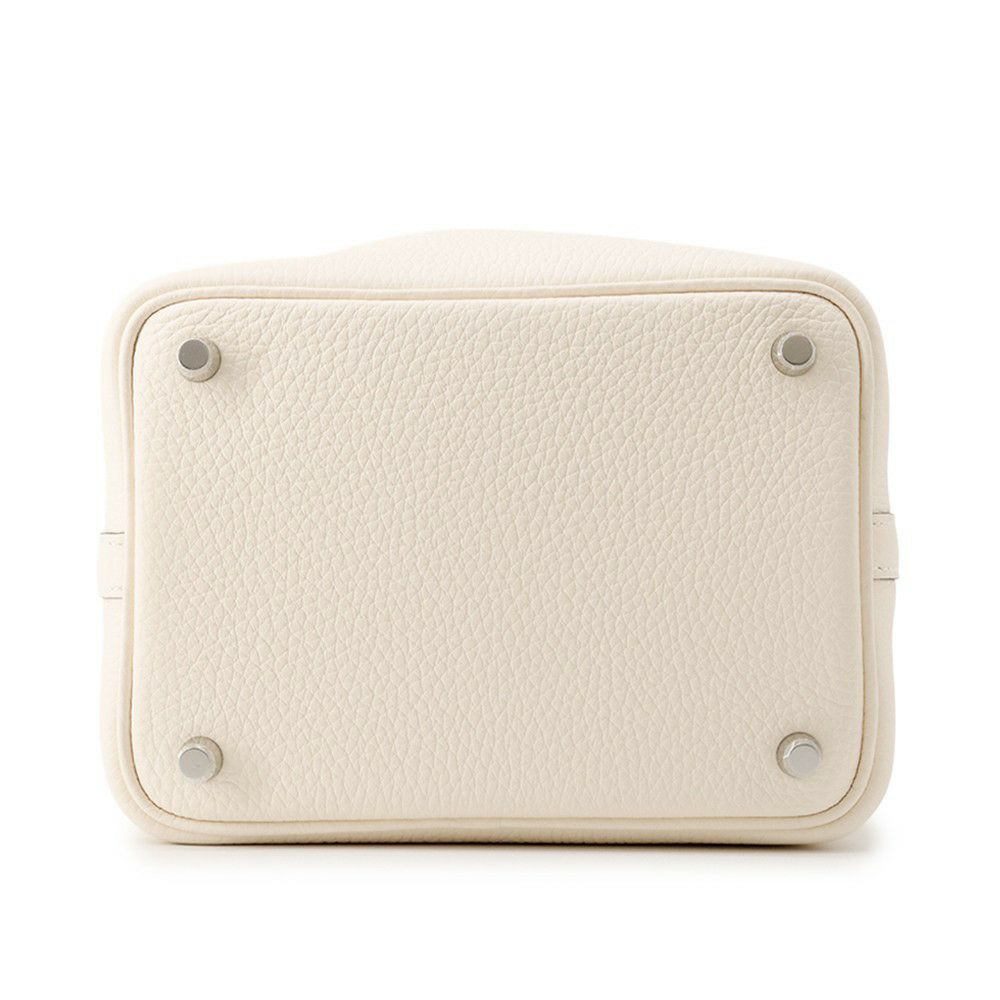 エルメス ハンドバッグ ピコタンロックPM ナタ/シルバー金具 トリヨンクレマンス W刻印