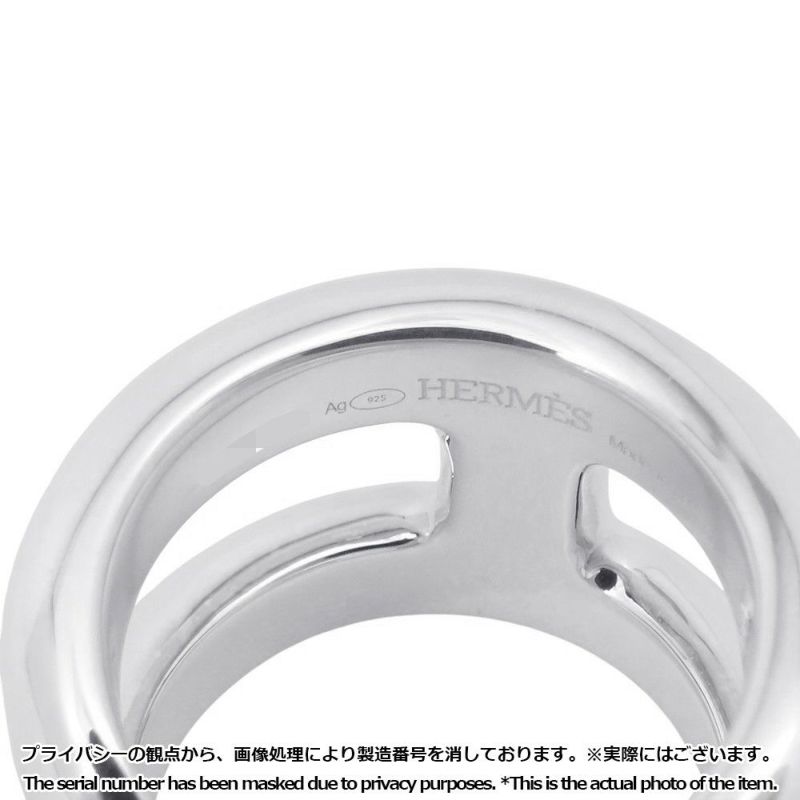 エルメス リング オスモズPM Osmose SV925シルバー リングサイズ50 HERMES ジュエリー 指輪