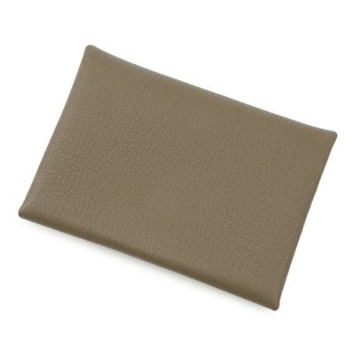 エルメス コインケース パドック ウォレット オレンジ/ブルーブリュム