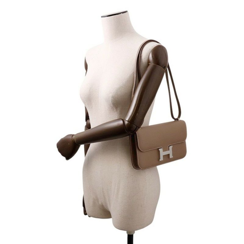 エルメス コンスタンス エラン ミロワール エトゥープ/シルバー金具 エプソン K刻印