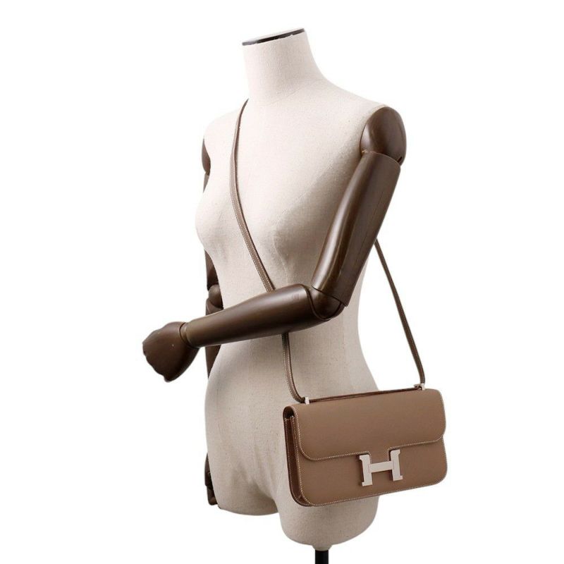 エルメス コンスタンス エラン ミロワール エトゥープ/シルバー金具 エプソン K刻印