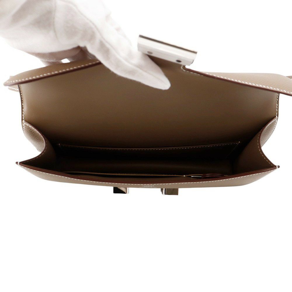 エルメス コンスタンス エラン ミロワール エトゥープ/シルバー金具 エプソン K刻印