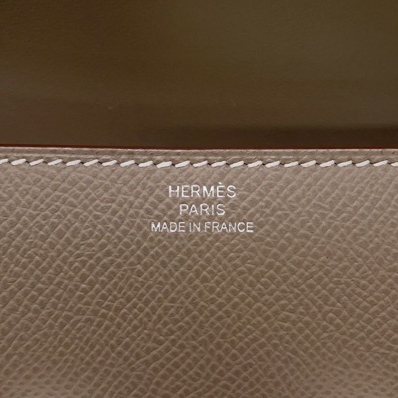 エルメス コンスタンス エラン ミロワール エトゥープ/シルバー金具 エプソン K刻印
