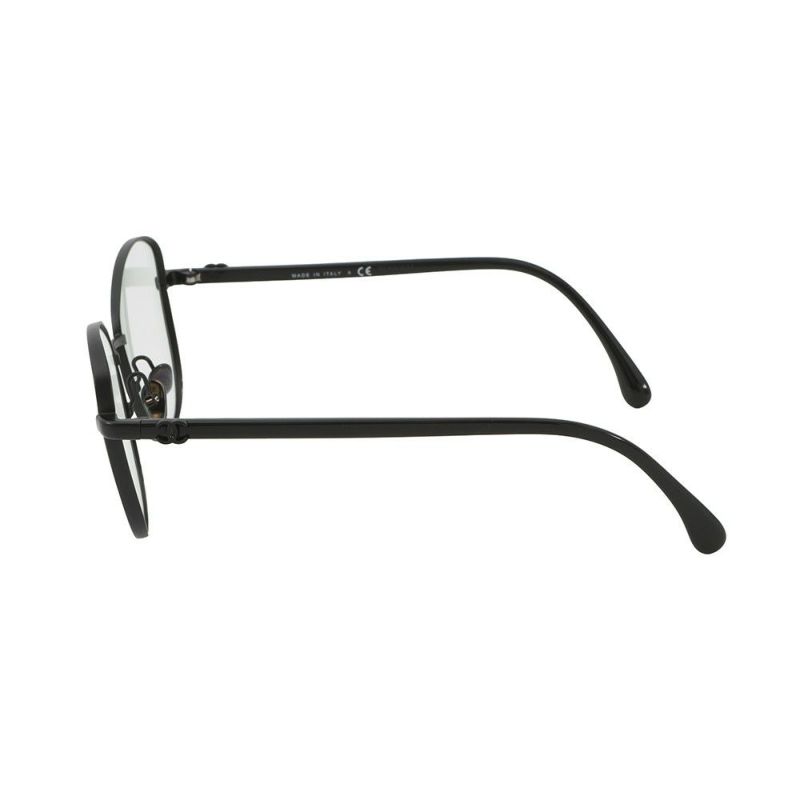 シャネル メガネフレーム ココマーク メタル 53□18 140 2198 CHANEL アイウェア 黒