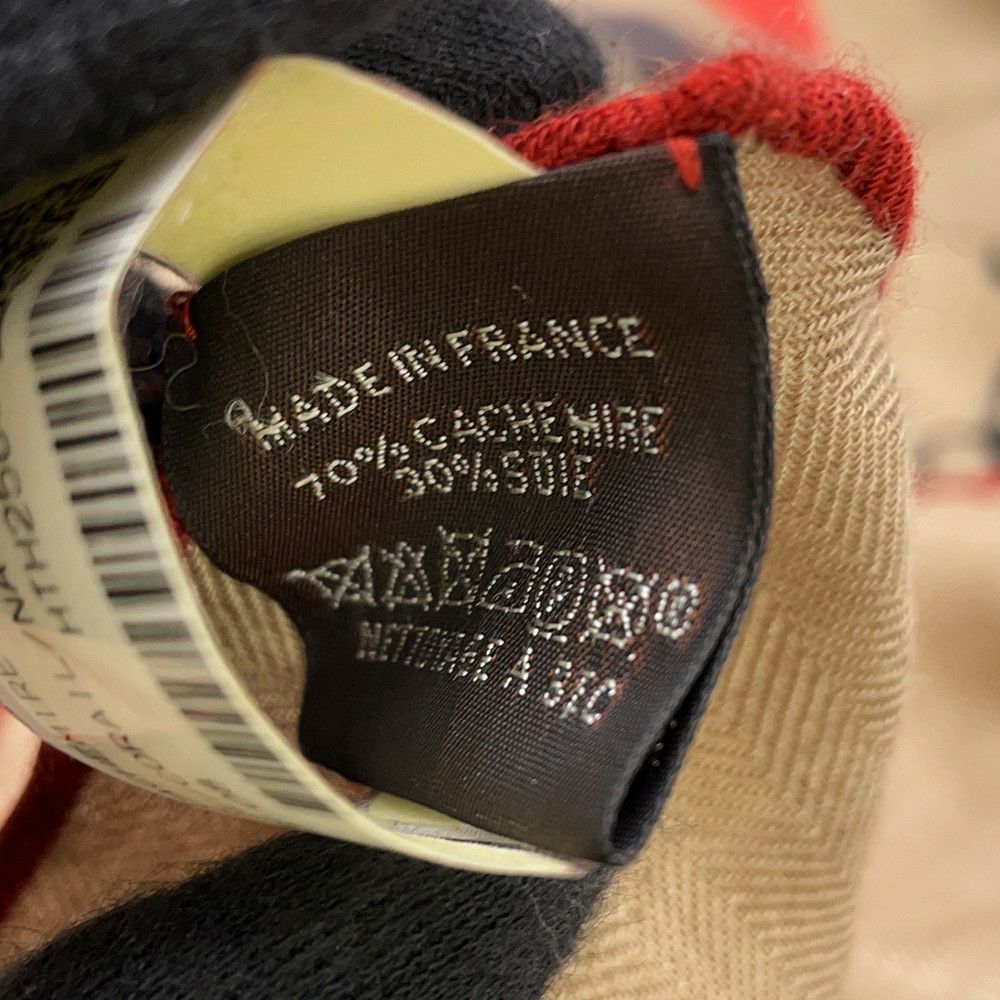 エルメス ストール カレ140 カレジェアン パドック Paddock HERMES カシミヤ シルク 2025年秋冬