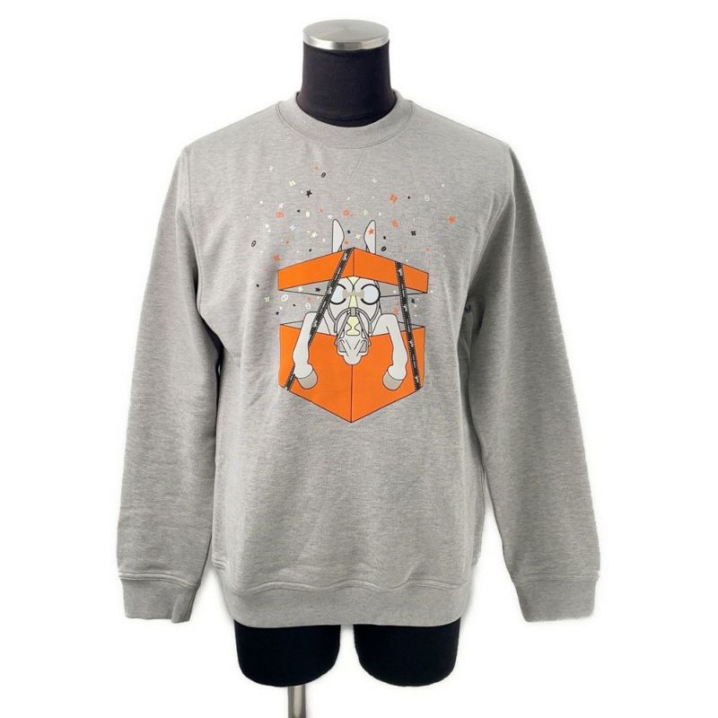 エルメス スウェット ボワットシュルプリーズ サプライズボックス  裏起毛 メンズサイズM HERMES  トップス