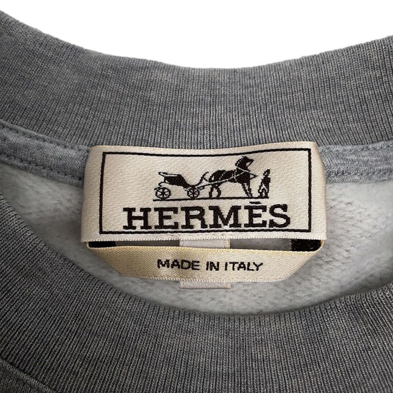 エルメス スウェット ボワットシュルプリーズ サプライズボックス  裏起毛 メンズサイズM HERMES  トップス