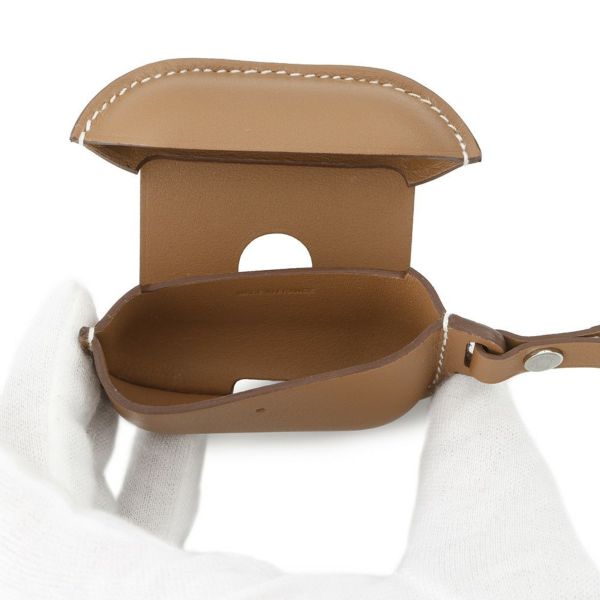 エルメス AirPods2ケース AirPods Pro2用 ゴールド スイフト W刻印 HERMES ケース