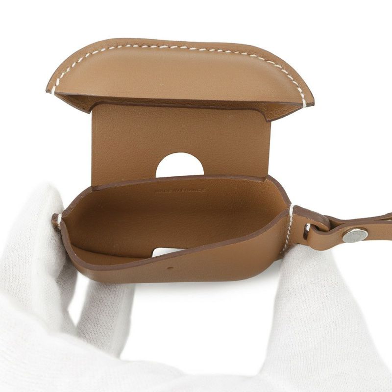 エルメス AirPods2ケース AirPods Pro2用 ゴールド スイフト W刻印 HERMES ケース