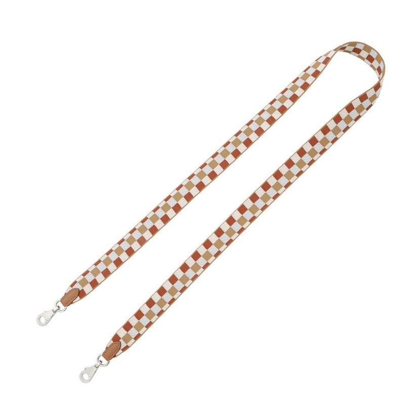 エルメス バンドリエール サングル マキシカドリーユ チャイ/ナタ/ブルーブリュム/ゴールド/シルバー金具 キャンバス/スイフト K刻印