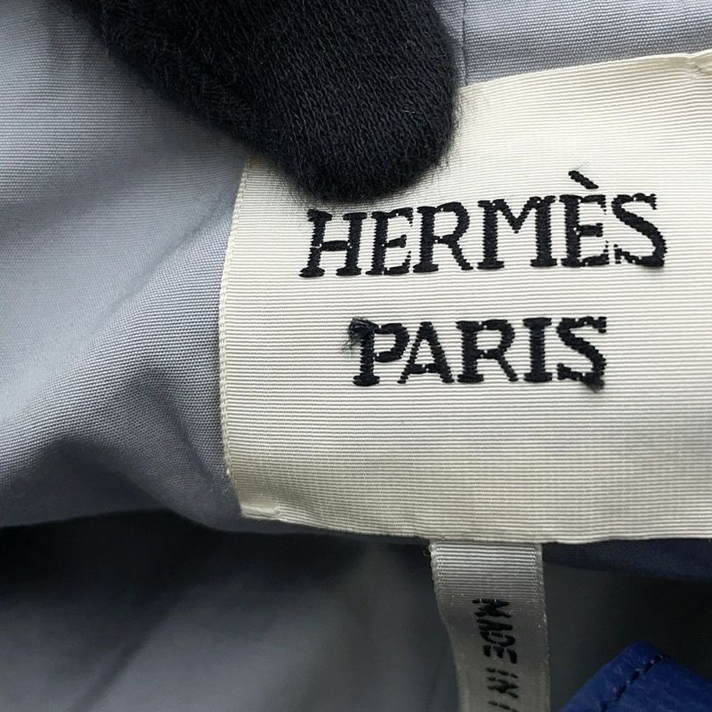 エルメス コート トレンチコート ディアスキン レディースサイズ34 HERMES アウター アパレル
