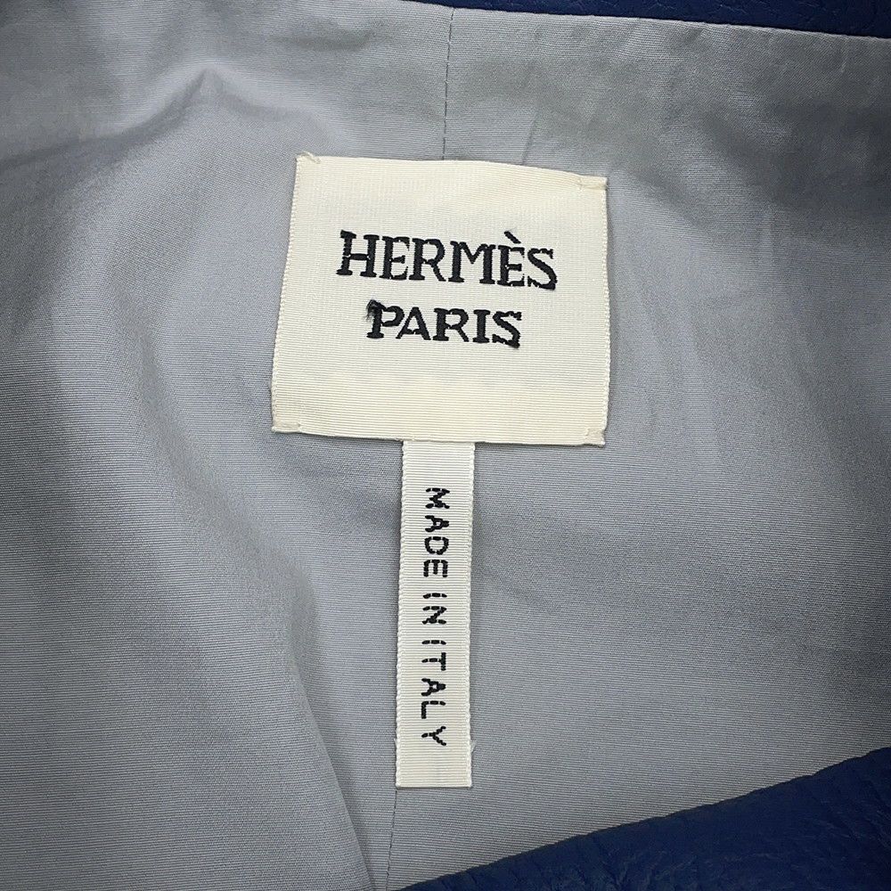 エルメス コート トレンチコート ディアスキン レディースサイズ34 HERMES アウター アパレル