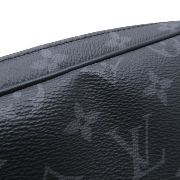 ルイヴィトン クラッチバッグ モノグラム・エクリプス ドップ・キット M46354 LOUIS VUITTON ヴィトン メンズ ブラック 黒