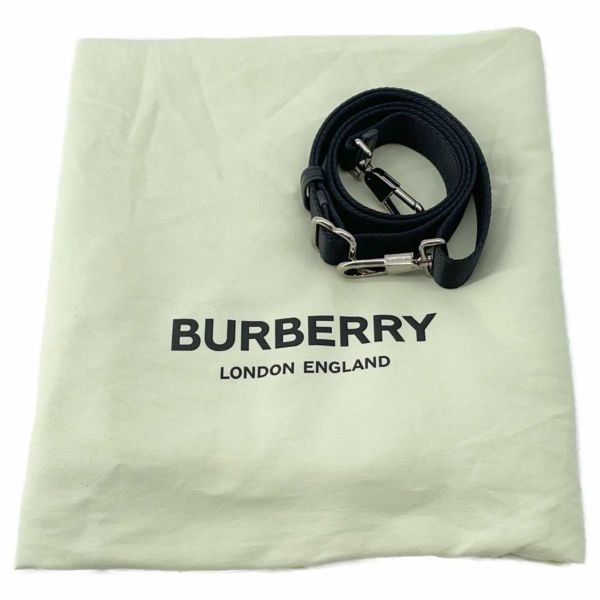 バーバリー トートバッグ ロゴ ナイロン 8026233 BURBERRY バッグ 2wayショルダーバッグ 黒