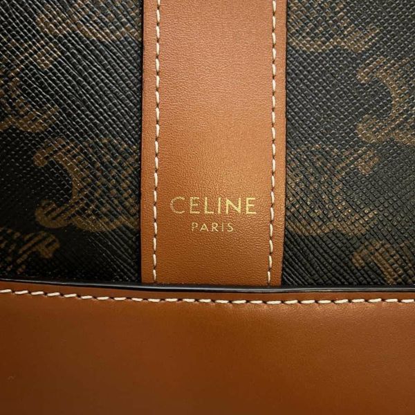 セリーヌ ショルダーバッグ トリオンフ スモールバケット ロゴ 191442 CELINE バッグ