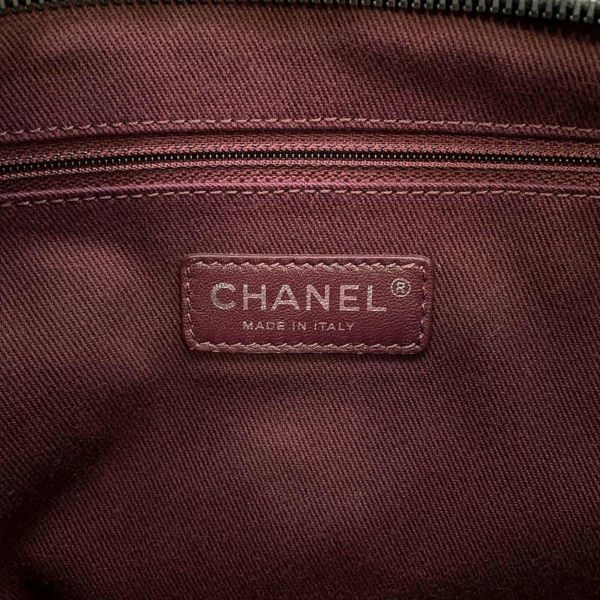 シャネル トートバッグ マトラッセ  ココマーク パテント CHANEL バッグ 黒