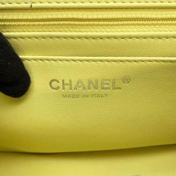 シャネル チェーンショルダーバッグ マトラッセ ココマーク ラムスキン CHANEL バッグ