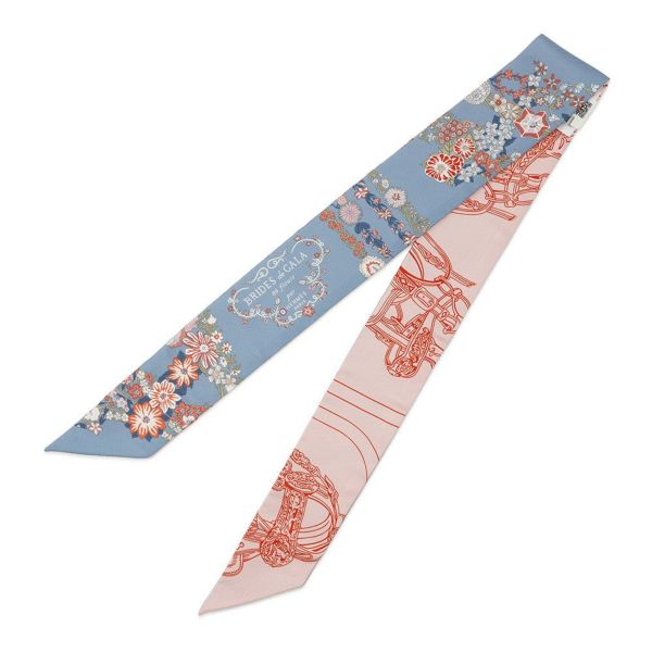 エルメス スカーフ ツイリー ブリッド・ドゥ・ガラ・アン・フルール&アイライナー Brides de Gala en Fleurs 2025春夏