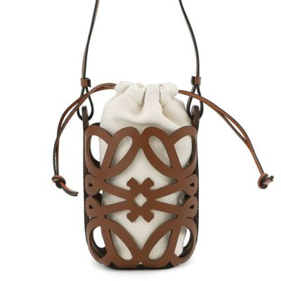 ロエベ ショルダーストラップ アナグラム スナ・フジタコラボ アニマル