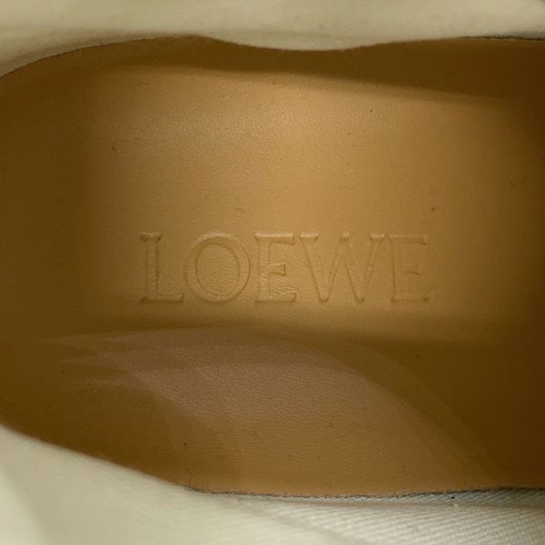 ロエベ スニーカー アナグラム ハイカットスニーカー キャンバス レディースサイズ36 LOEWE 靴