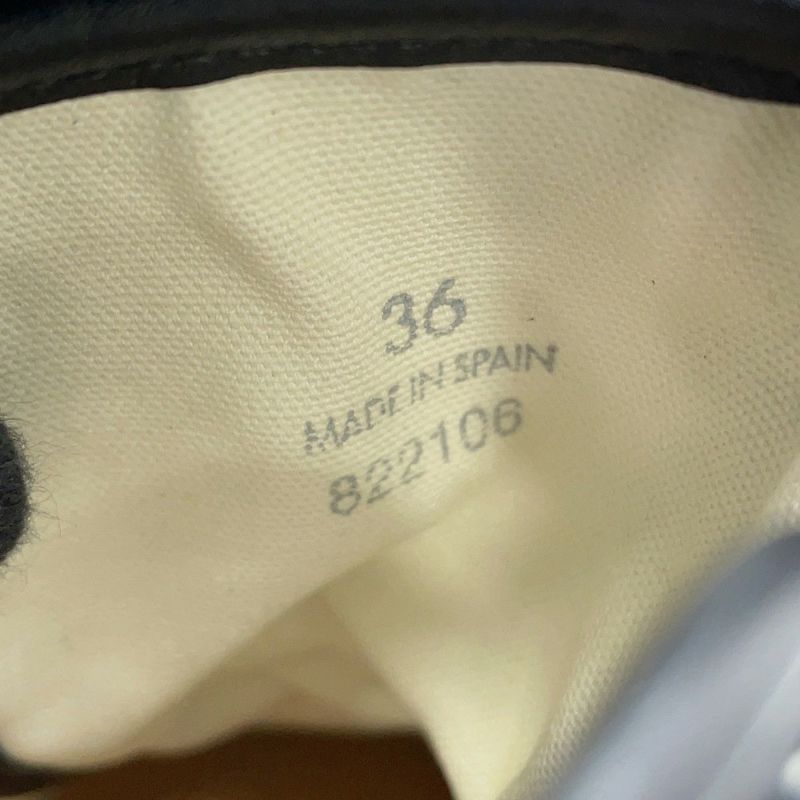 ロエベ スニーカー アナグラム ハイカットスニーカー キャンバス レディースサイズ36 LOEWE 靴