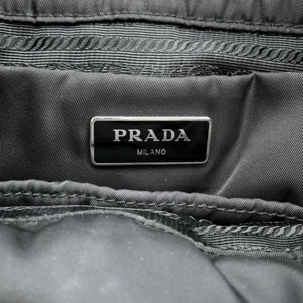 プラダ ハンドバッグ テスートボンバー ナイロン 1BG168 PRADA 2wayショルダーバッグ 黒