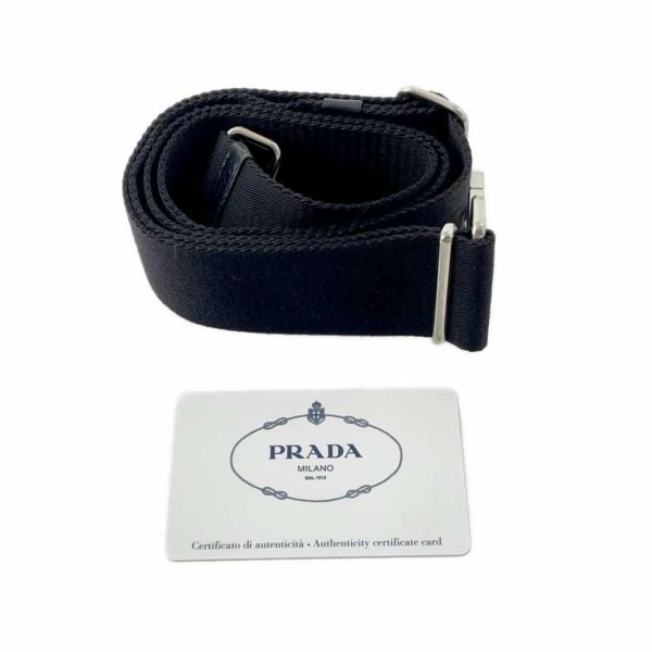 プラダ ハンドバッグ テスートボンバー ナイロン 1BG168 PRADA 2wayショルダーバッグ 黒