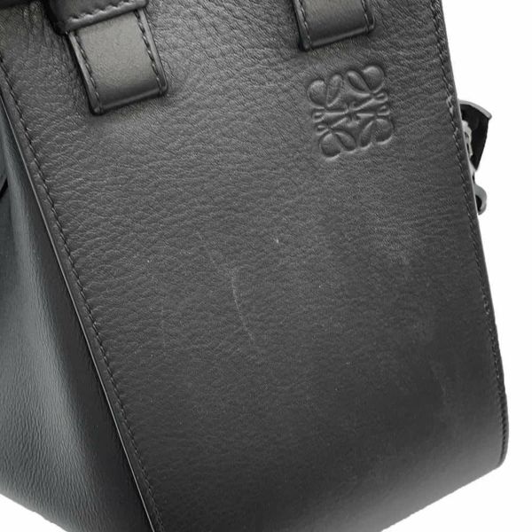 ロエベ ハンドバッグ ハンモック スモール レザー  387.30.S35 LOEWE 2wayショルダーバッグ 黒