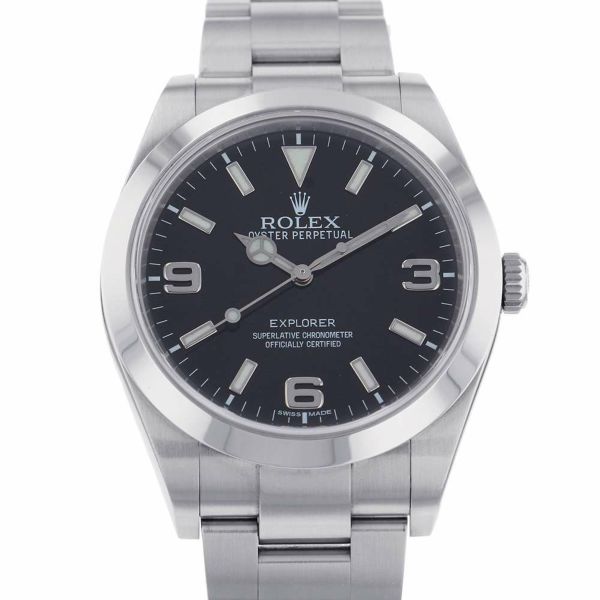 ロレックス エクスプローラー1 ランダムシリアル ルーレット 214270 ROLEX 腕時計 黒文字盤