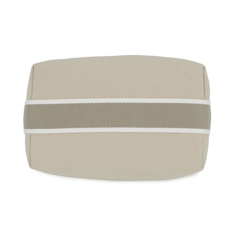 エルメス ポーチ ブリッド・ア・ブラックPM ベージュ/シルバー金具 キャンバス HERMES バッグ 小物入れ