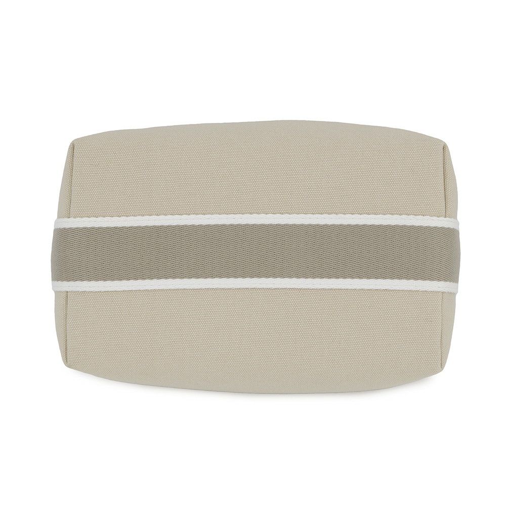 エルメス ポーチ ブリッド・ア・ブラックPM ベージュ/シルバー金具 キャンバス HERMES バッグ 小物入れ