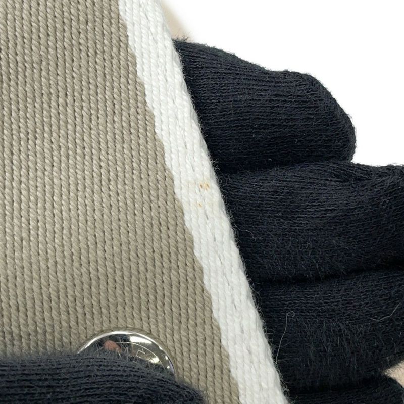 エルメス ポーチ ブリッド・ア・ブラックPM ベージュ/シルバー金具 キャンバス HERMES バッグ 小物入れ