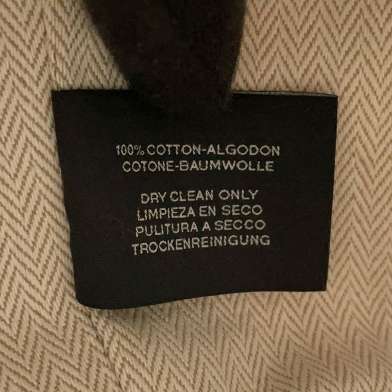 エルメス ポーチ ブリッド・ア・ブラックPM ベージュ/シルバー金具 キャンバス HERMES バッグ 小物入れ