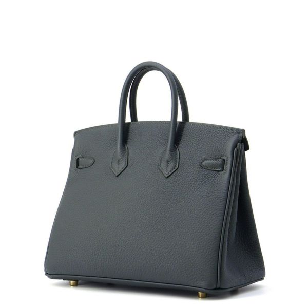 エルメス バーキン25 ヴェールマングローブ/シャンパンゴールド金具 トゴ K刻印 HERMES Birkin ハンドバッグ