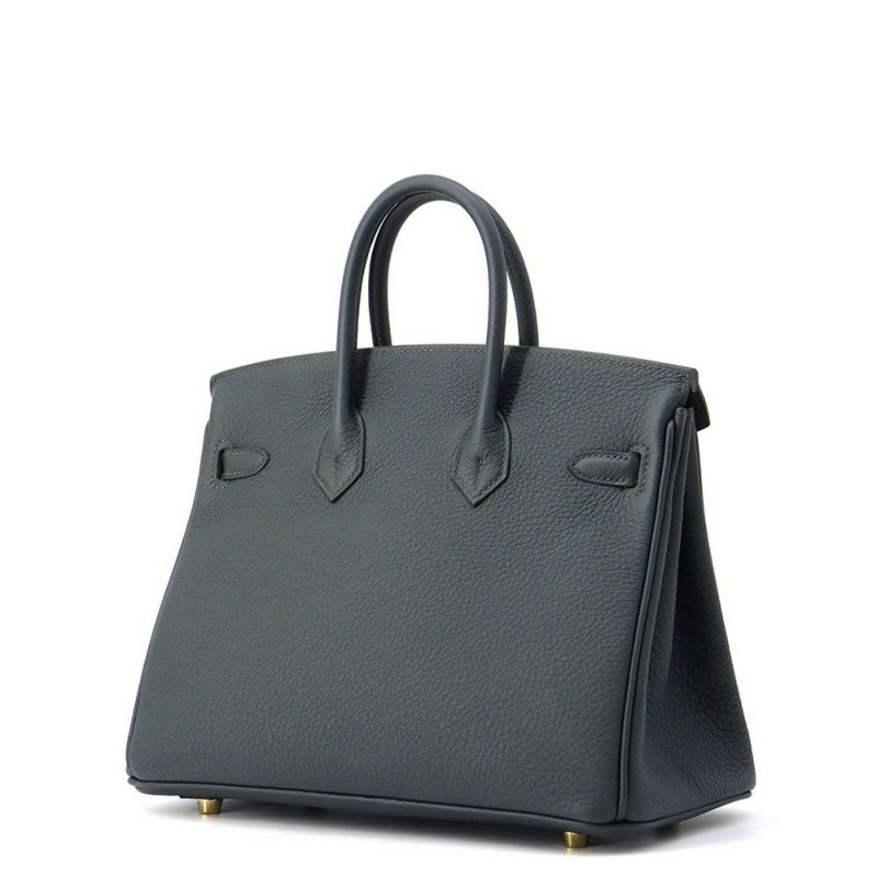 エルメス バーキン25 ヴェールマングローブ/シャンパンゴールド金具 トゴ K刻印 HERMES Birkin ハンドバッグ