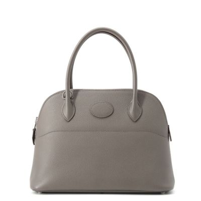 エルメス ボリード1923 25 エトゥープ/ゴールド金具 エバーカラー K