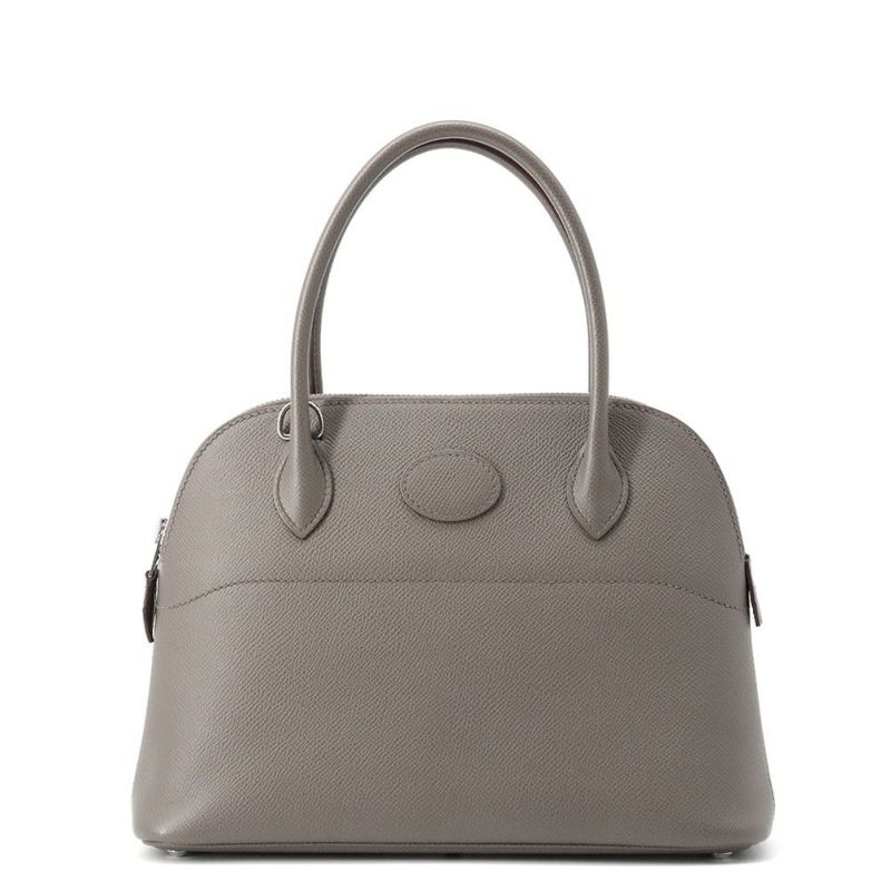 エルメス ハンドバッグ ボリード27 エタン/シルバー金具 エプソン Y刻印 2wayショルダー