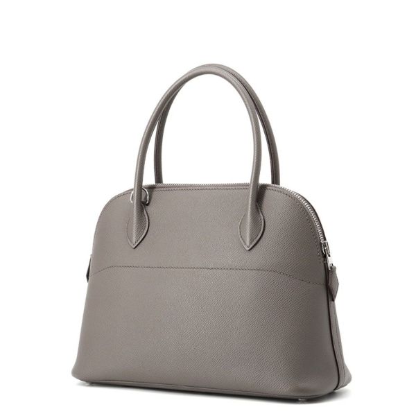 エルメス ハンドバッグ ボリード27 エタン/シルバー金具 エプソン Y刻印 2wayショルダー