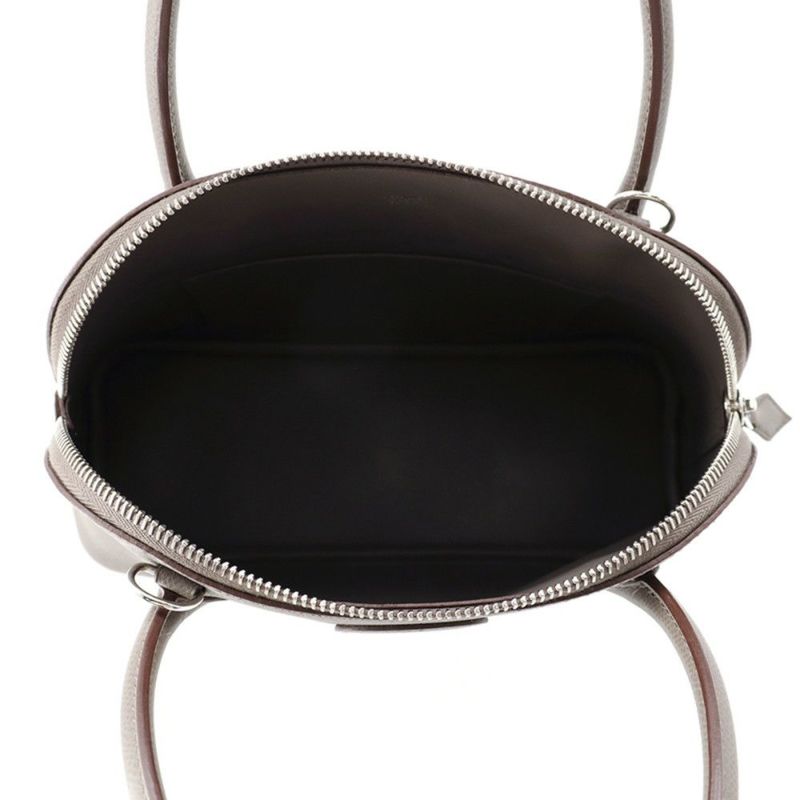 エルメス ハンドバッグ ボリード27 エタン/シルバー金具 エプソン Y刻印 2wayショルダー