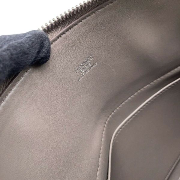 エルメス ハンドバッグ ボリード27 エタン/シルバー金具 エプソン Y刻印 2wayショルダー